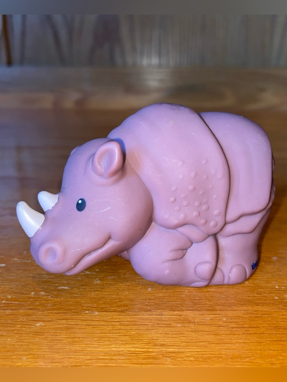 Fisher Price Little People Rhinoceros Zootalkers Rhino Safari Zoo Jungle Animal